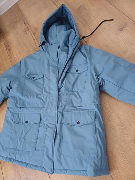 Dámska modrá bunda, bonprix,48