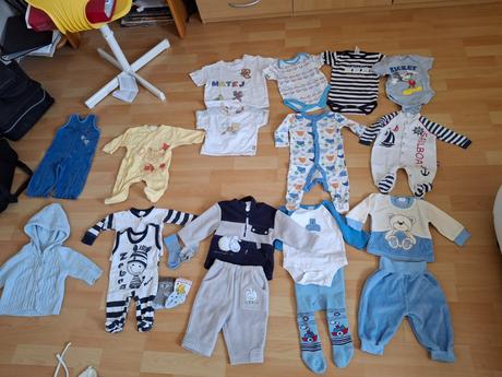 Veľký balík oblečenia chlapec, 50–62