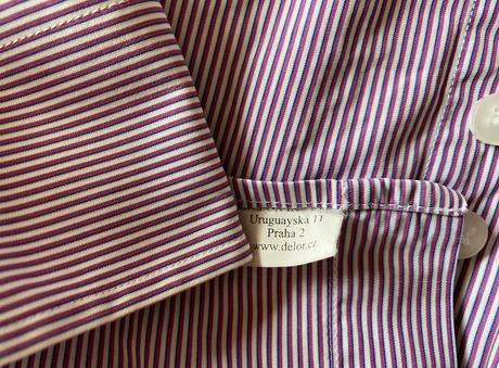 Kvalitná košeľa šitá na mieru v delor.cz v. 40, 40