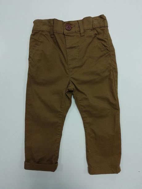 Hnedé nohavice, next,80