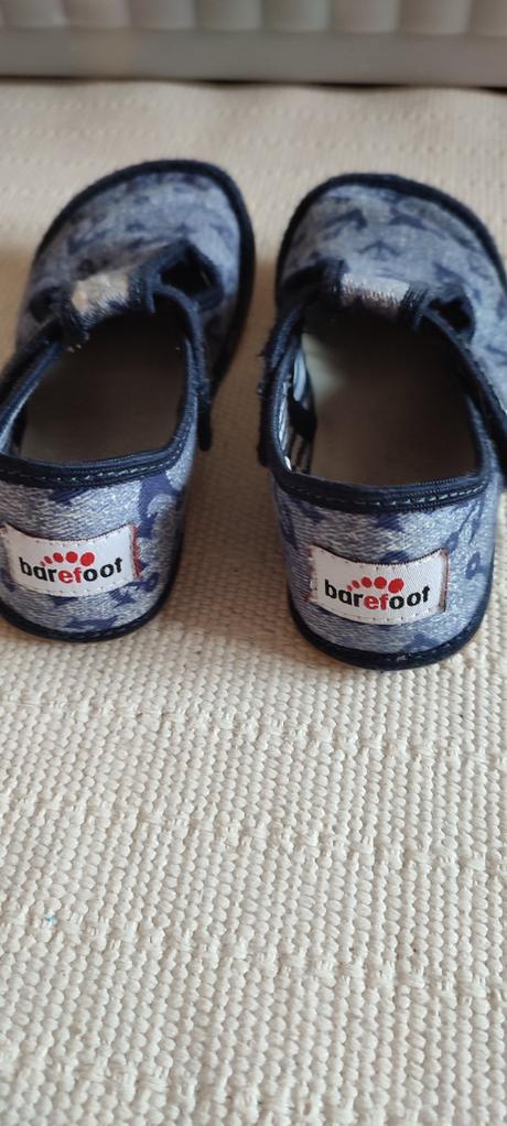 Papučky ef 395 barefoot, rak,28