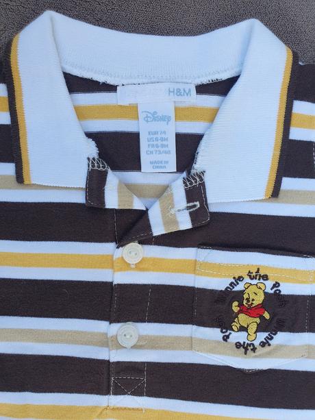 H&m winnie the pooh 6-9m, h&m,74