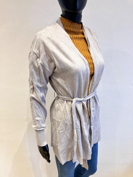 Dámsky svetrový kardigán sivý amisu (xs), amisu,xs