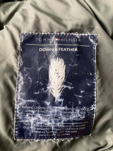 Pánska zimná bunda tommy hilfiger, štýlová, teplá, tommy hilfiger,l