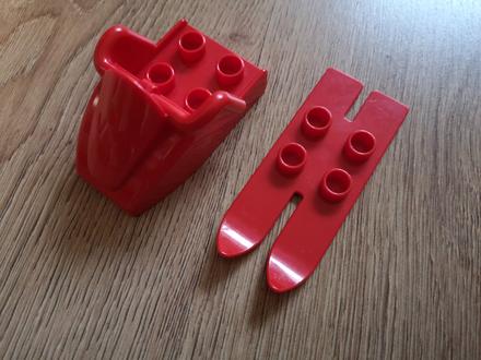 Lego duplo skiboby / skibob,
