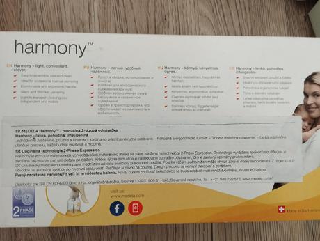 Odsávačka medela harmony light, 