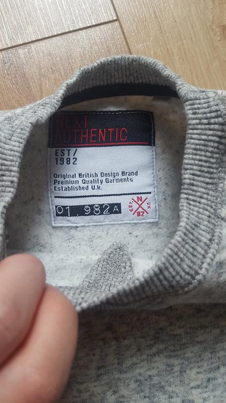 Sivá mikina next č.110, next,110