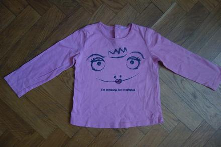 Ružové tričko žabia princezná, 104