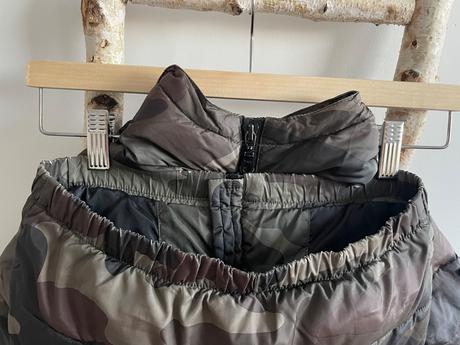 Maskáčová zimná bunda united colors of benetton, benetton,92