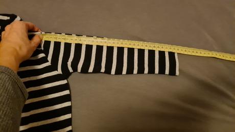 Rolak cierno-sivy pasik - h&m 98/104, h&m,98