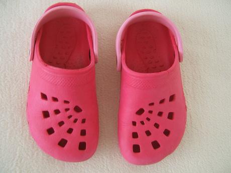 Ružové kroksy   veľkosť 27/28, f&f,27