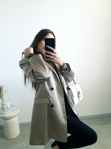 Štýlové sako/kabátik xl, h&m,xl