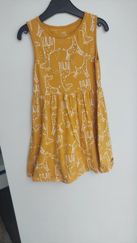 Horčicové letné šaty, f&f,110