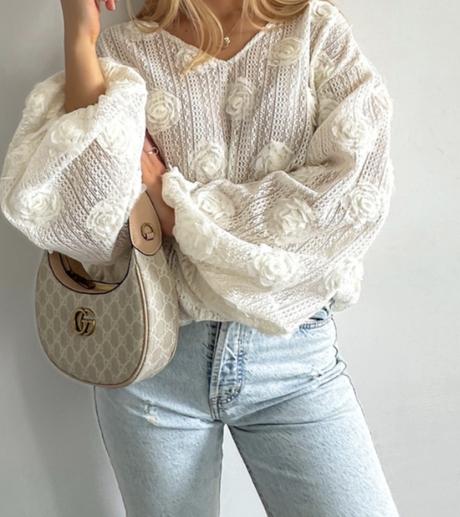 3d kvetinova bluzka/top, 