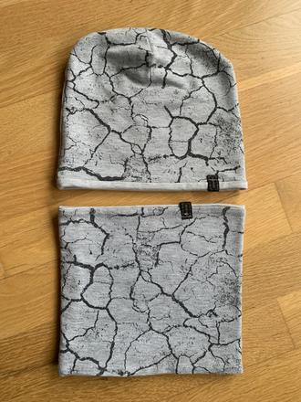 Čiapka s nákrčníkom handmade dvojvrstvová, 92