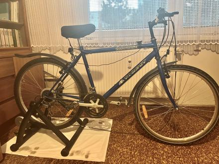 Trenažér s bicyklom, btwin