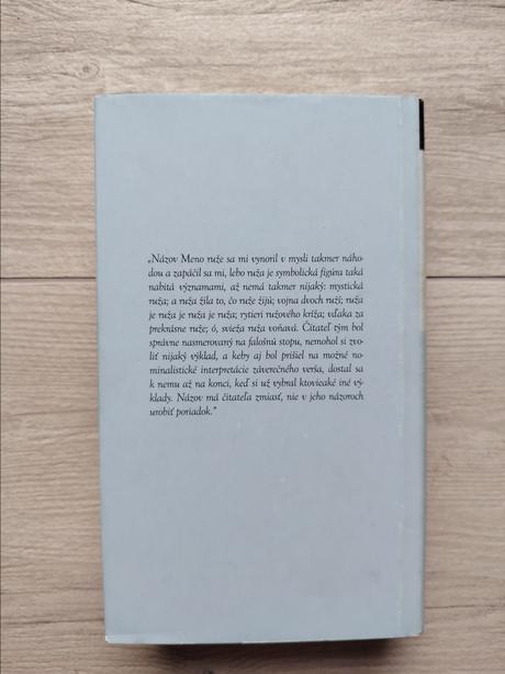 Meno ruže - umberto eco, 