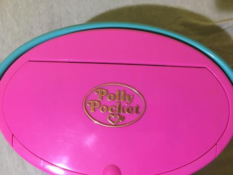 Retro polly pocket kufrík zn. bluebird, 