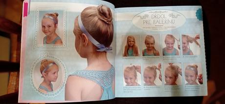 Účesy dievčenské knižka, 