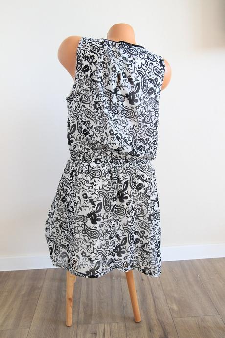 Čierno biele šaty, tom tailor, tom tailor,xl