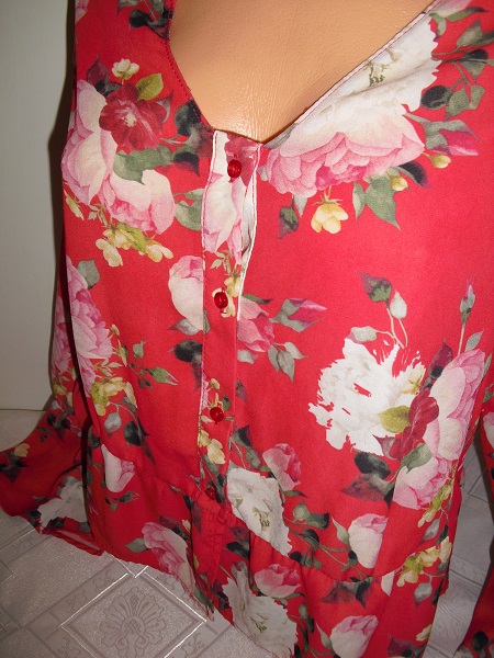 Kvietkovana bluzocka janina, xs