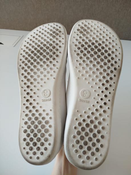 Shapen barefoot tenisky feelin uni white leather, 46