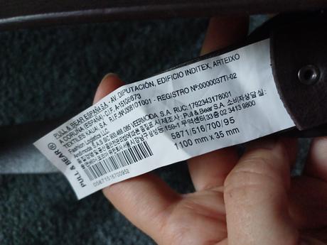 Opasok pull & bear, pull&bear