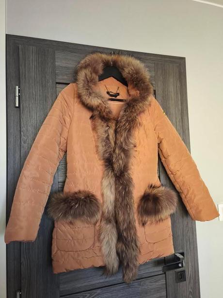 Bunda s pravou kozusinou roberta biagi, xs