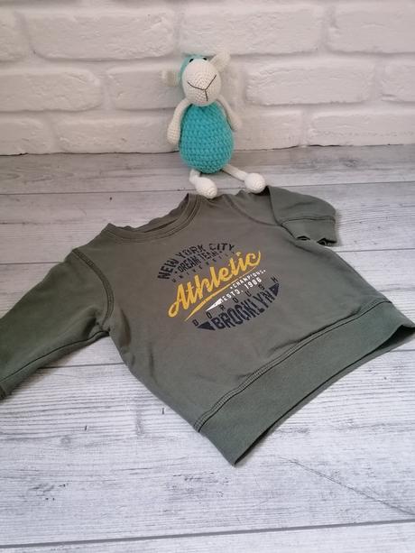 Mikina + handmade čiapočka gratis, 74