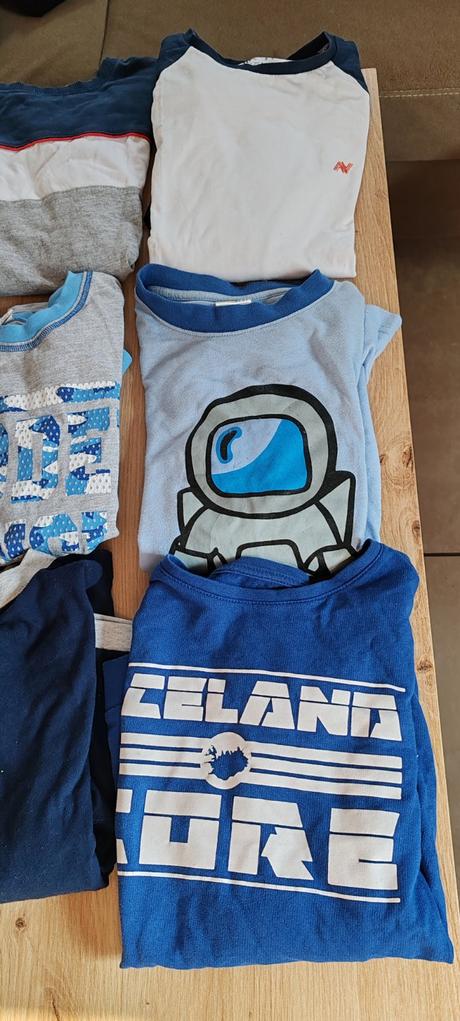 9x pyžamo vrchný diel, 140