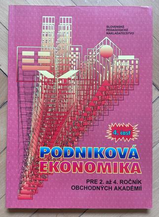 Podniková ekonomika pre 2. až 4. roč.obchod.akadém, 