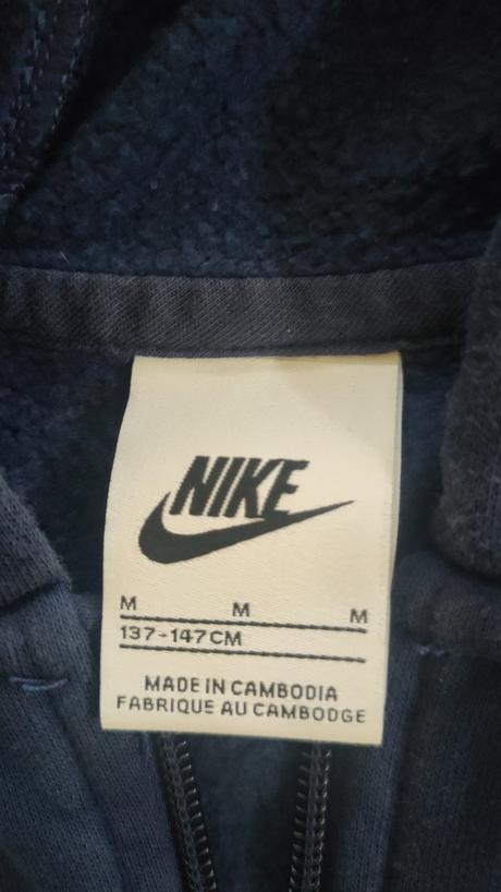 Detská mikina zn.nike, veľ.m, 137-147 cm, nike,134