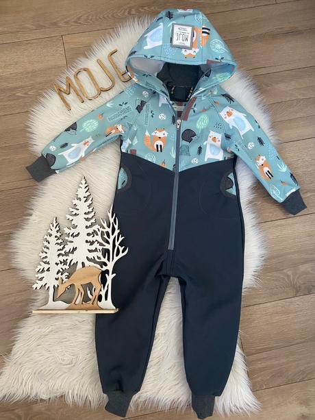 Softshellovy overal 86/92, 86 / 92