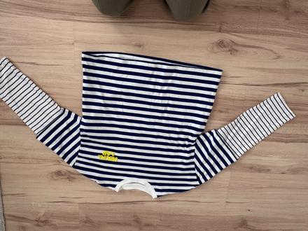 Pasikave tricko s dlhym rukavom, pull&bear,xs