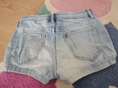 Riflove kratasy, denim,128