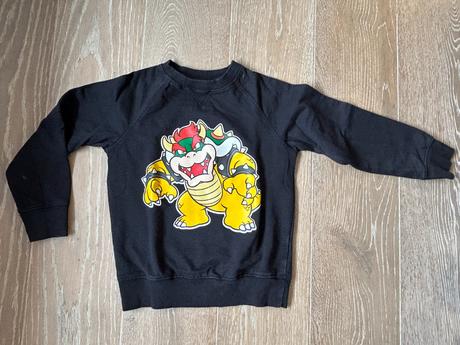 Tepláková bunda s aplikáciou super mario, ovs,128