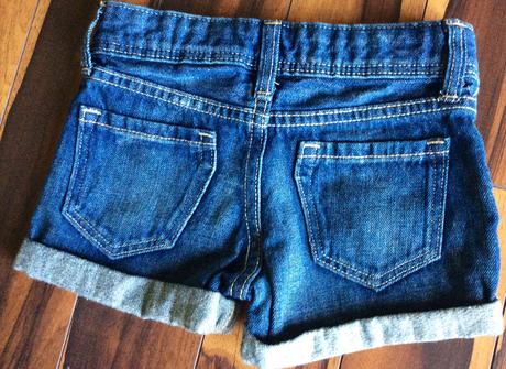 Mäkké riflove šortky h&m , h&m,98