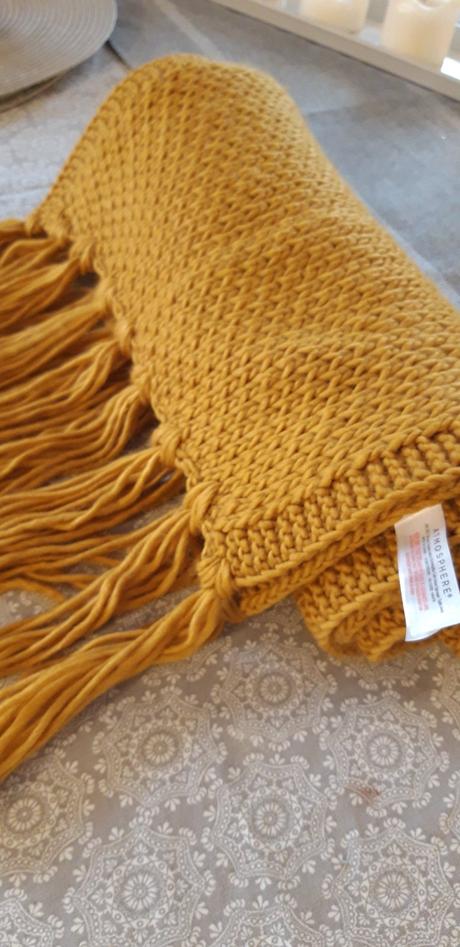 Horčicový šál atmosphere, primark