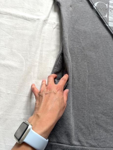 Calvin klein jeans šedé mikinové šaty/tunika veľko, calvin klein,m