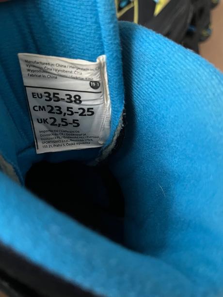 Kolieskové korcule 35-38, 35