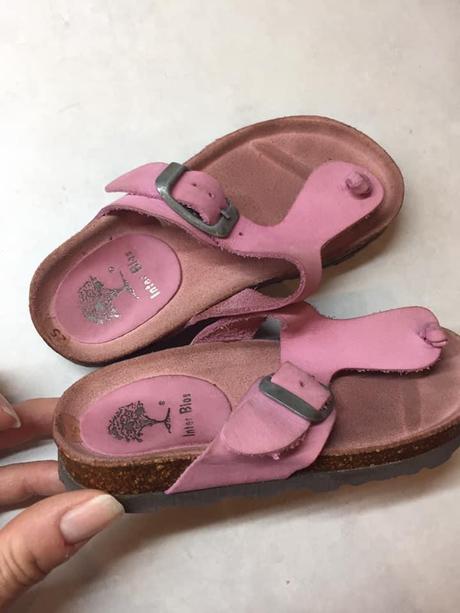 Inter bios celokozene anatomické sandálky 25, 25