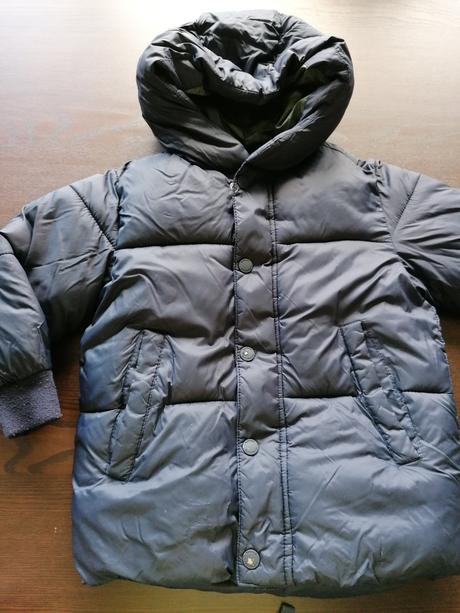 Tmavomodrá bundička, zara,104
