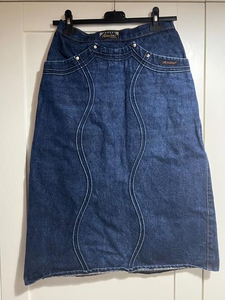 Vintage rifľová sukňa 36/38 rivelino, 38