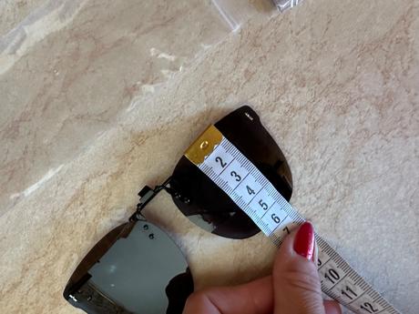 Klip , násada proti slnku na dioptr. okuluare, 