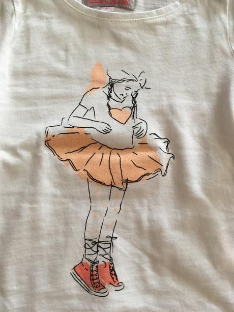 Tricko s balerinou - zn.lisa rose, 86