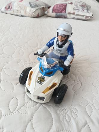 Policajný motocykel, zvuková hračka, 
