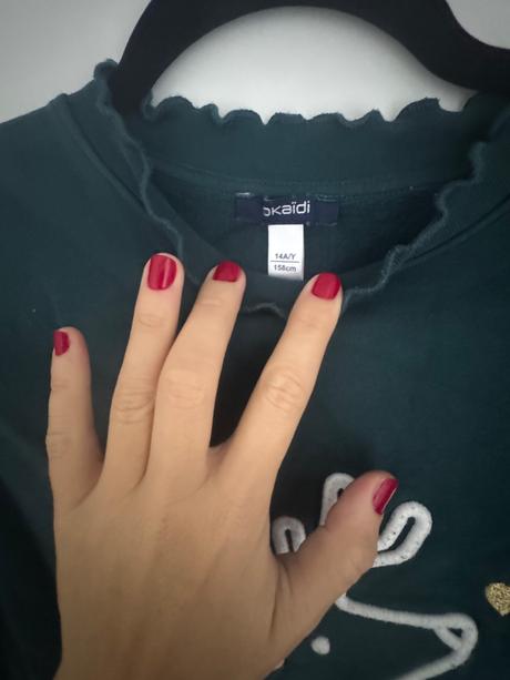 Dievčenská mikina, 158