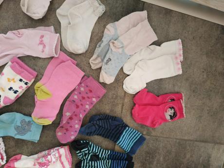 Mix ponožiek - veľa od veľkosti 23 vyššie, 23