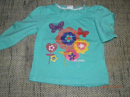 Kvetinkové tričko, f&f,68