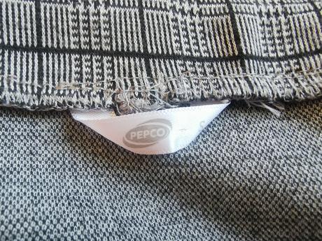 Károvaná elegantná sukňa, pepco,s